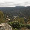 View of McKays Dam 1,300 Feet Below