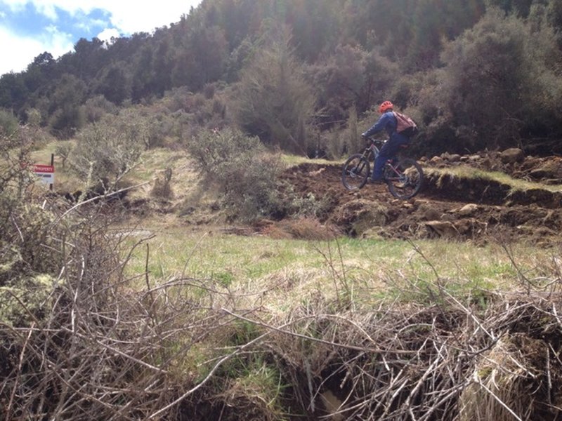 Starting up St Arnaud end of Village Link