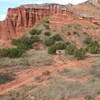 Riding through gorgeous scenery on the GSL Trail.