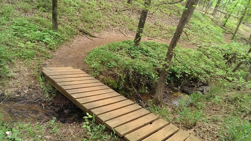 Creek crossing.