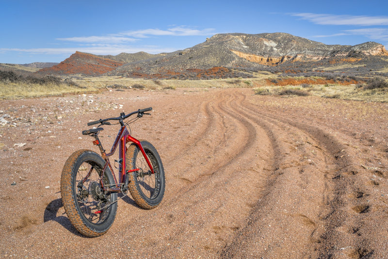 Stuck in deep gravel of Big Hole Wash