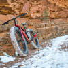 Ruby Wash Trail with some snow in November.