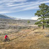 November ride on Hogback Trail in Lory State Park.