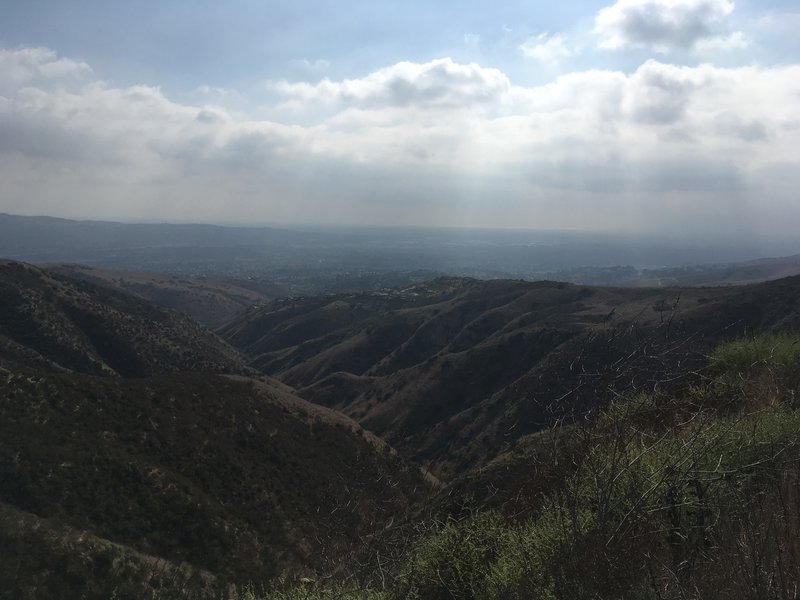 Looking out from South Ridge.