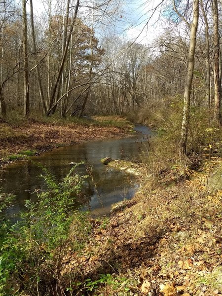 One of many river viewpoints along the trail