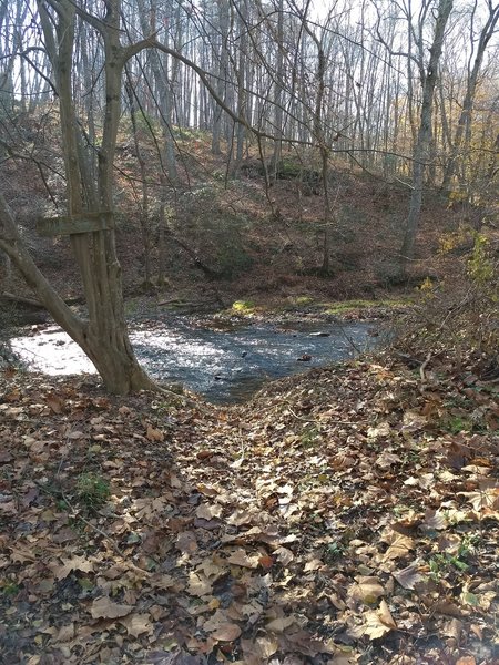 Boundary trail river crossing