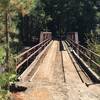 Old Boards Crossing Bridge over the Stanislaus River.