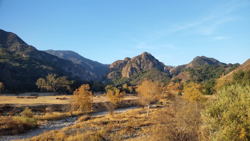 Malibu State Park in the early winter