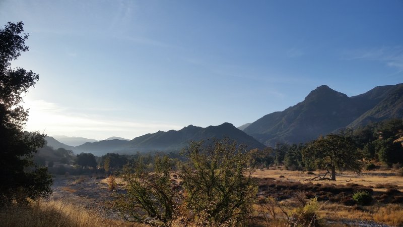 Malibu State Park in the early winter