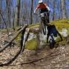 Little Canaan Trail - steep roll or drop!