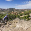 Rock Garden offers a technical descent as well as awesome views of the canyon starting from the rim to the valley floor