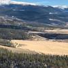 Views towards Devil's Thumb Ranch