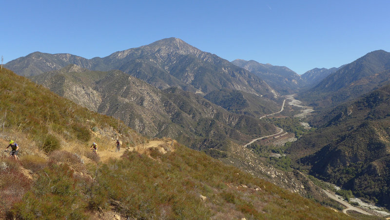 Climbing Morton Peak