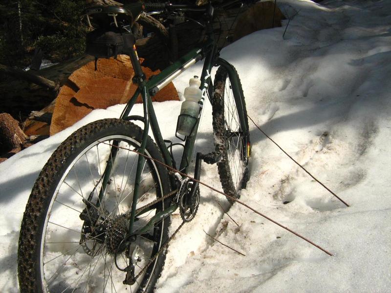 Snow on the SART - This is where we turned around