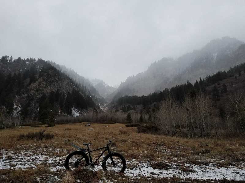 Chilly Riding Big Elk Creek