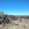 Near the highest point of Indian Summer loop.