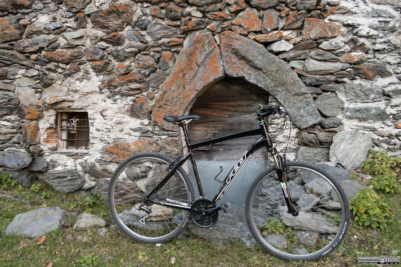 Example of ancient alpine architecture.