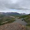 View from Polychrome Pass.