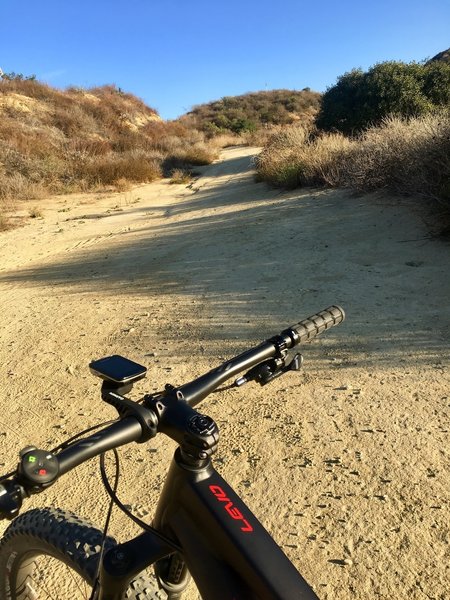 Starting up the dirt on the Luge