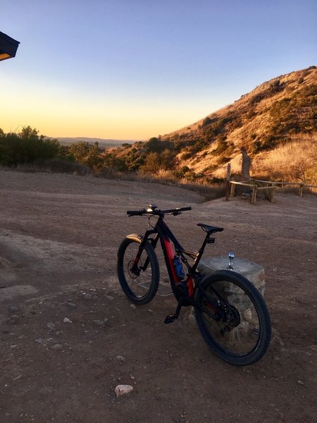 Top of Mustang.