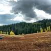 The top of Suicide Pass heading into the North Fork of Stump Creek