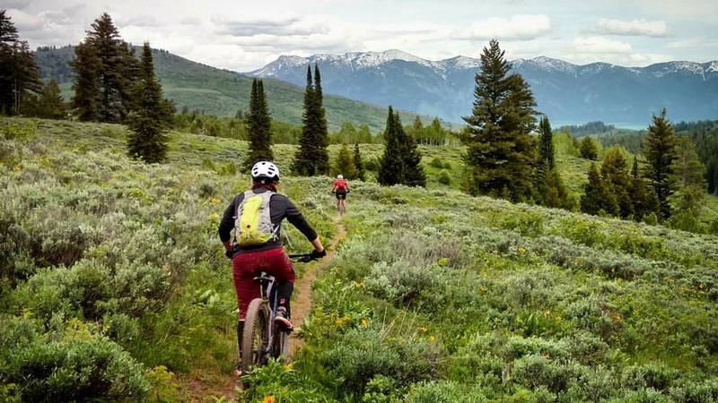 Returning to the Jackknife Creek trailhead.