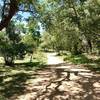 Setting off from the start of Hamilton Greenbelt Trail.