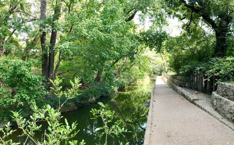 Lower Shoal Creek Trail is just half a block from the downtown Austin REI store!