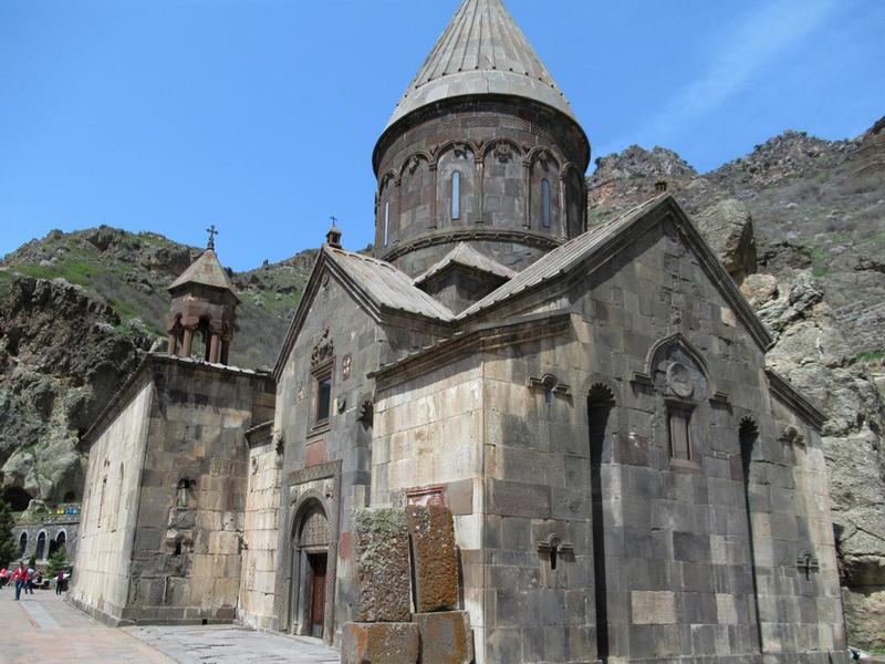 Geghard Monastery.