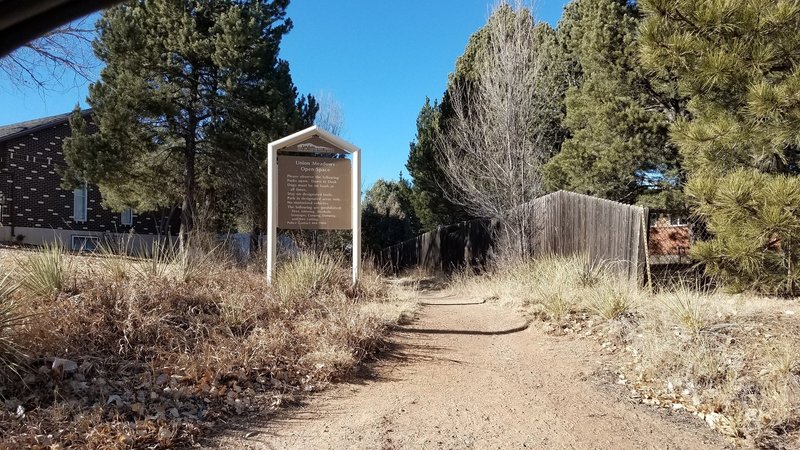 Trailhead Marker