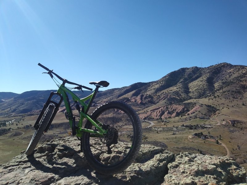 Dakota ridge has all the rock drops and views you could want!