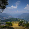 Summer at Parco Spina Verde overlooking Lago di Como