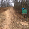 The Bush Push start as seen from Urban Trail.