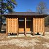 The 2 stall changing room provides a clean and dry place to change into and out of your ride clothes.