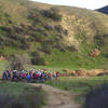 High School Mountain Bike Team at Oakmont Park.