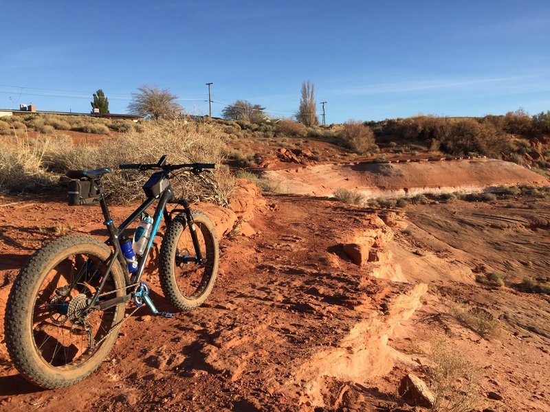 Rim Trail lives up to its name in many different sections!