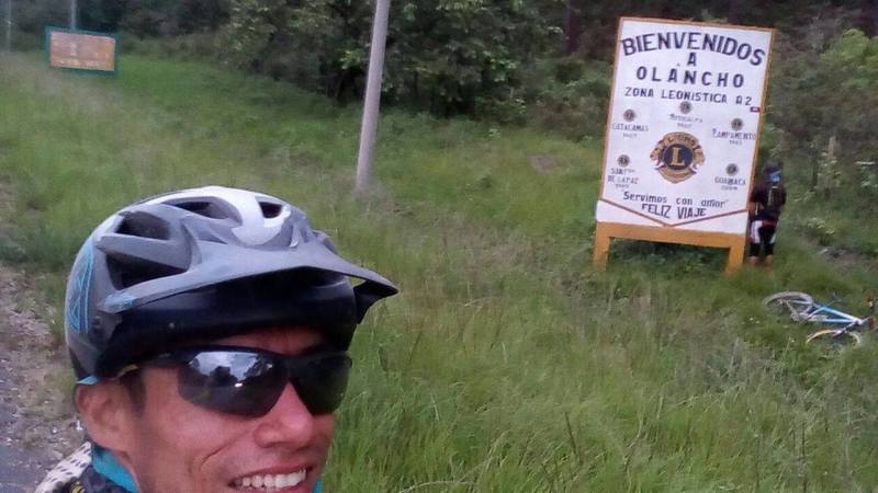 Llegando a Olancho, ya falta poco para llegar a Campamento.