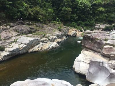 Dan ganas de dar un chapuzón pasando por el calor de La Ceiba.