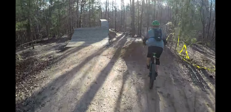 30' Road Gap Jump.