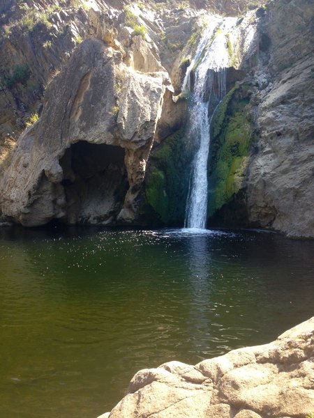 The reward. Paradise Falls! (beware of poison oak)