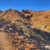 Steady incline before a fast and fun downhill switchbacks