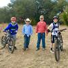 Mountain Bikers and Cowboys share the trail at Dripping Springs Ranch :)