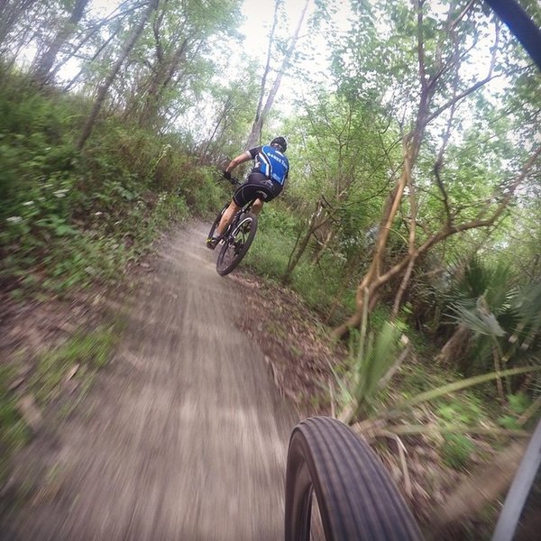 High Speed Fun in the trail.