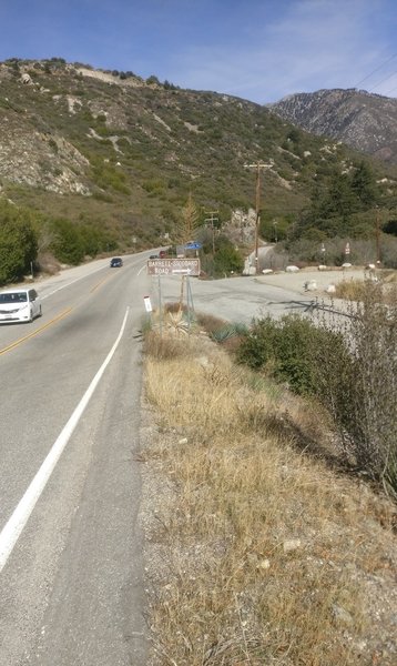 Trailhead signage.