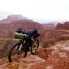 Looking north towards Canyonlands National Park.