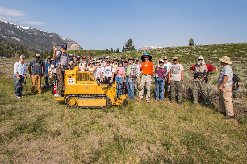 The Mayor of Mammoth Lakes breaking ground - 2017