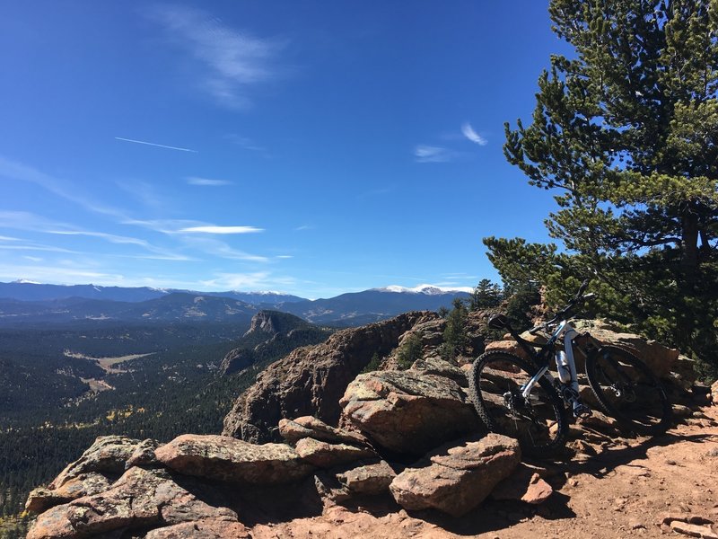 Great views on a clear day.