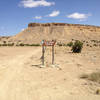 Black Dragon Canyon sign