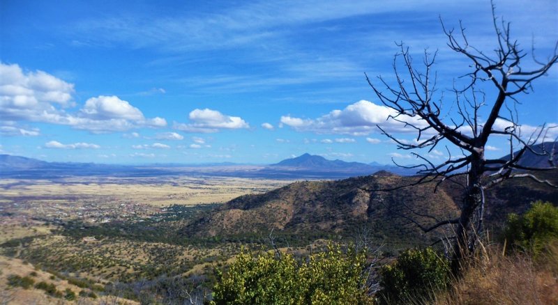 Nice valley view. Looking southeast.