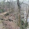 Much of the trail follows water making for scenic views.